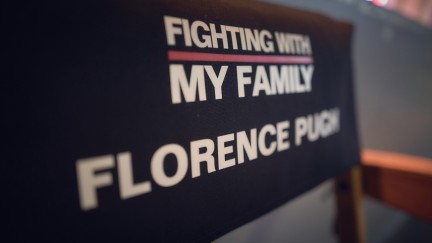 Behind the scenes on Fighting With My Family